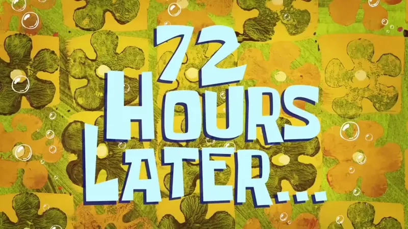 So much later that the old narrator got tired and they had to hire a new one