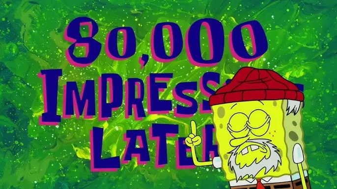 Hearing the Spongebob narrator voice