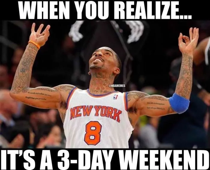 The pure joy of a leaving work on a 3 day weekend meme