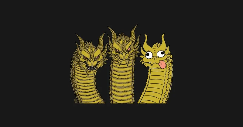 The Kevin meme from Godzilla vs Ghidorah