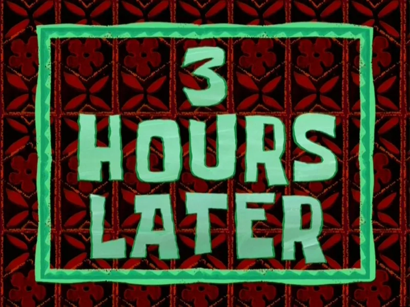 The feeling captured by the one eternity later meme