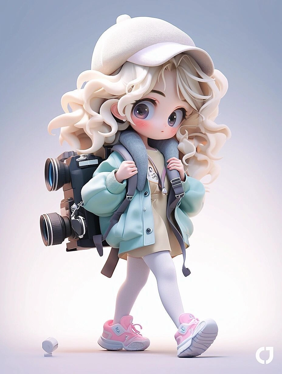 3D chibi animation tiny but full of life