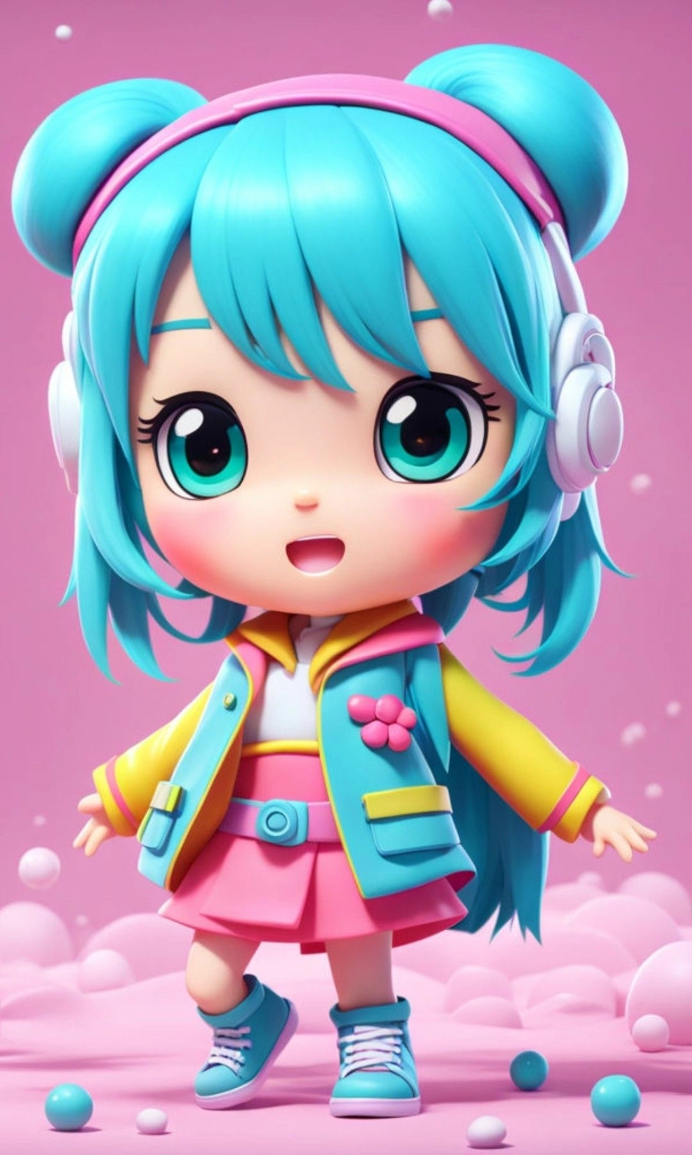 3D chibi creator fun and imaginative