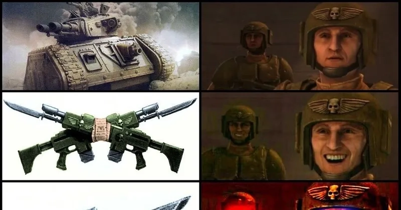 Unpacking the humor of an Orks 40k meme