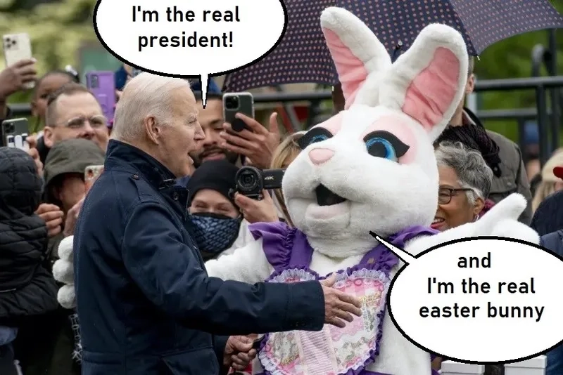 The ultimate easter bunny smoking meme for your feed