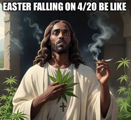 Capturing that high easter meme energy