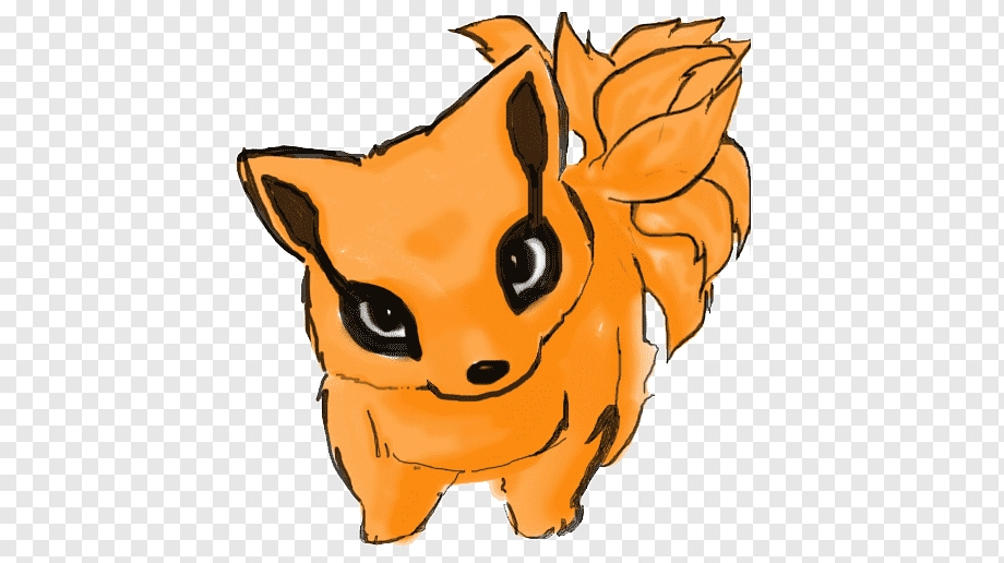 Nine Tailed Fox chibi spreads playful tiny vibes