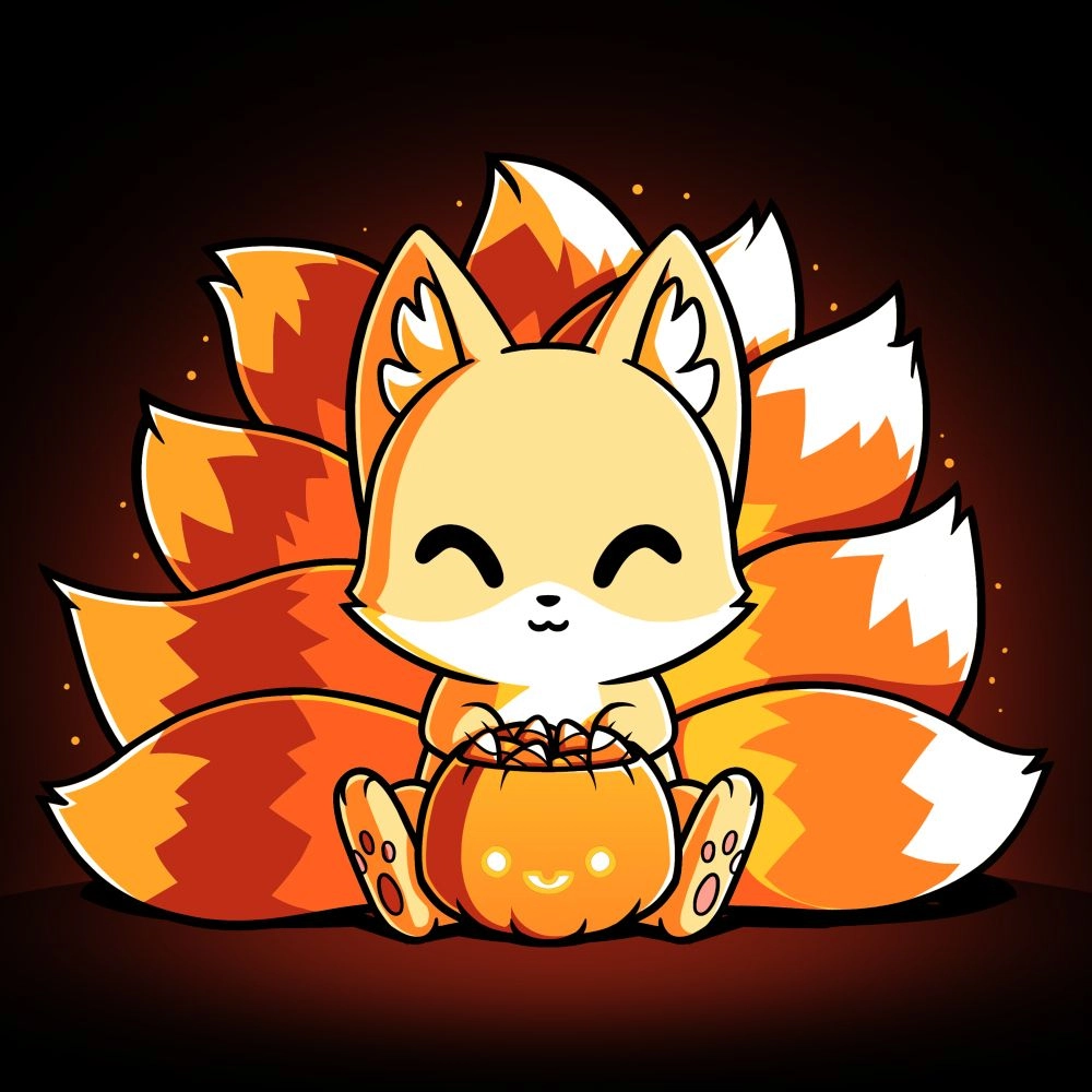 Chibi 9 Tailed Fox looks cute and lively