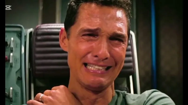 Pedro Pascal crying meme trending on social media