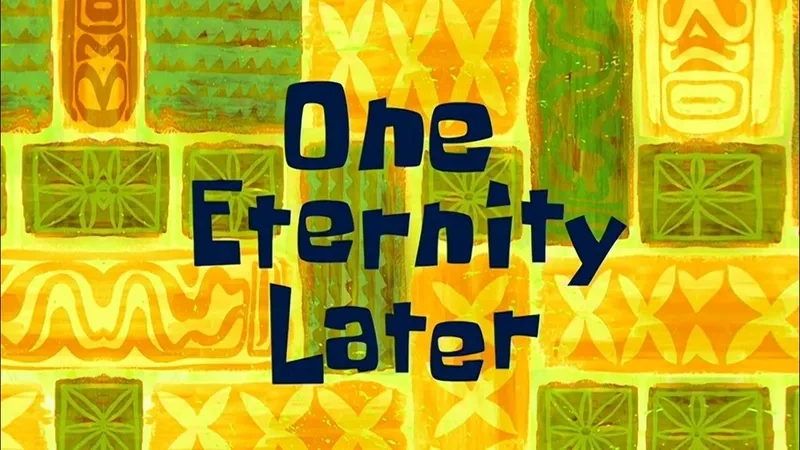 The best Spongebob a few inches later meme