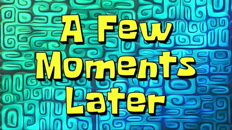 A blank time card meme template