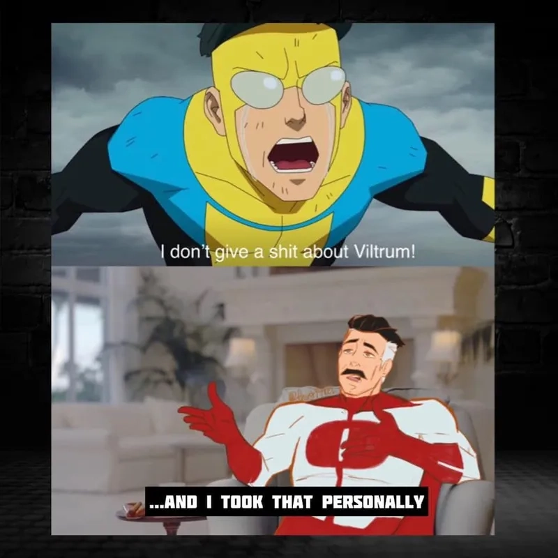 Shaggy holding back against a powerful foe