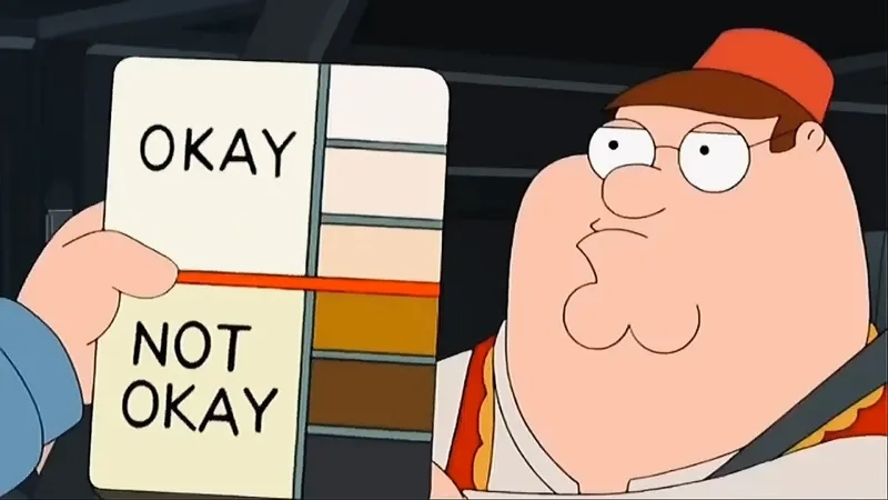 Using the crying thumbs up meme for work stress