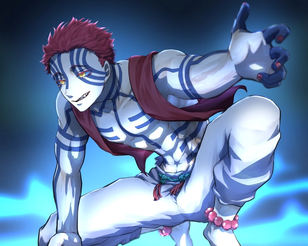 Watch thrilling fight moments in Akaza vs Tanjiro