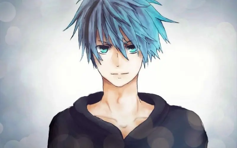 Artistic anime boy images showing anime boy sketch