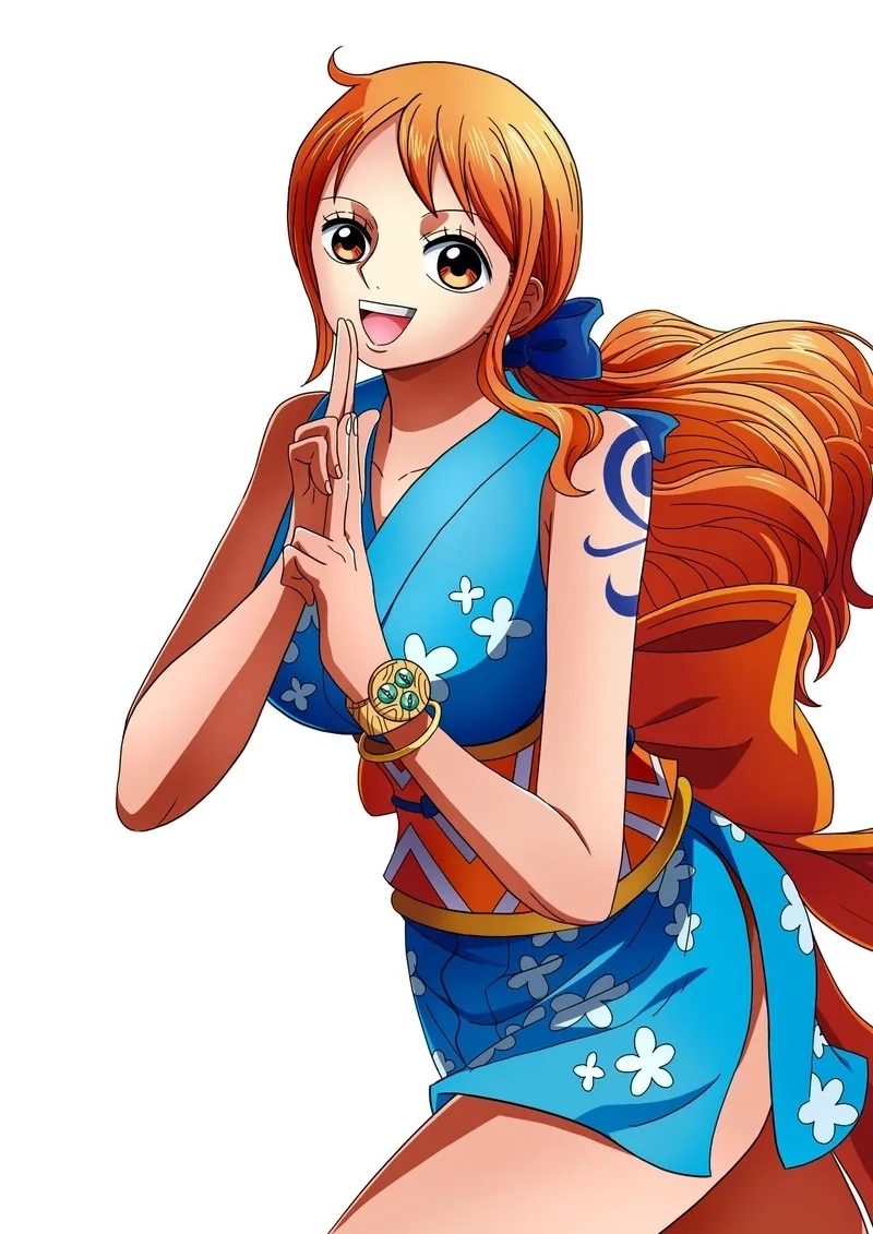 One piece nami wallpaper brightens your screen daily
