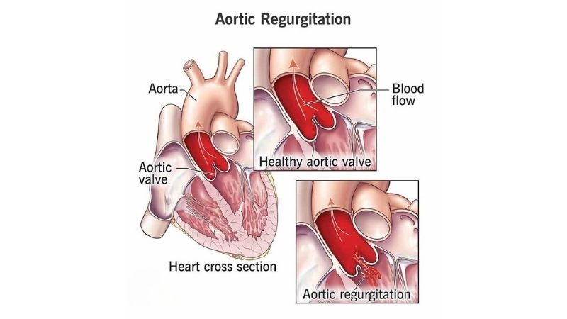 Aortic Regurgitation Causes linked with valve disease