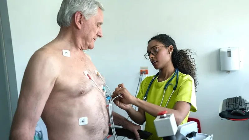 ECG readings showing different types of arrhythmia