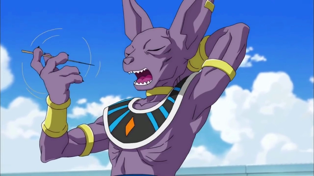 Laugh at surprises from Beerus and Monaka interactions