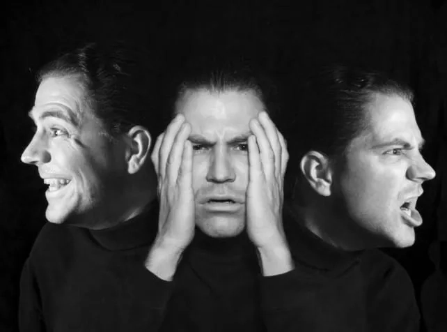 A patient discussing bipolar disorder treatment with a doctor