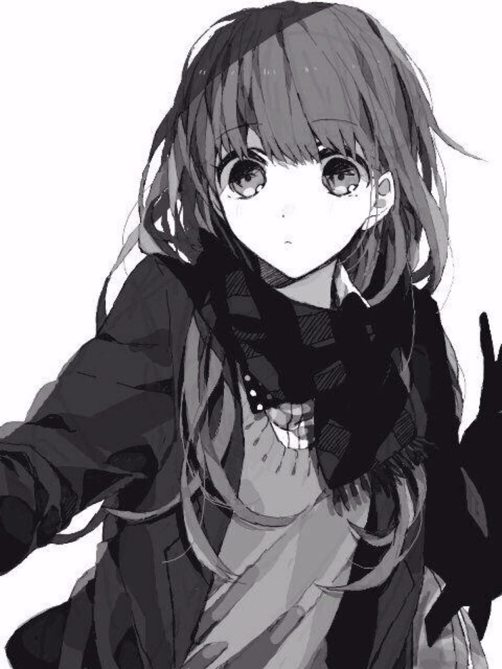Explore black and white manga panels anime images
