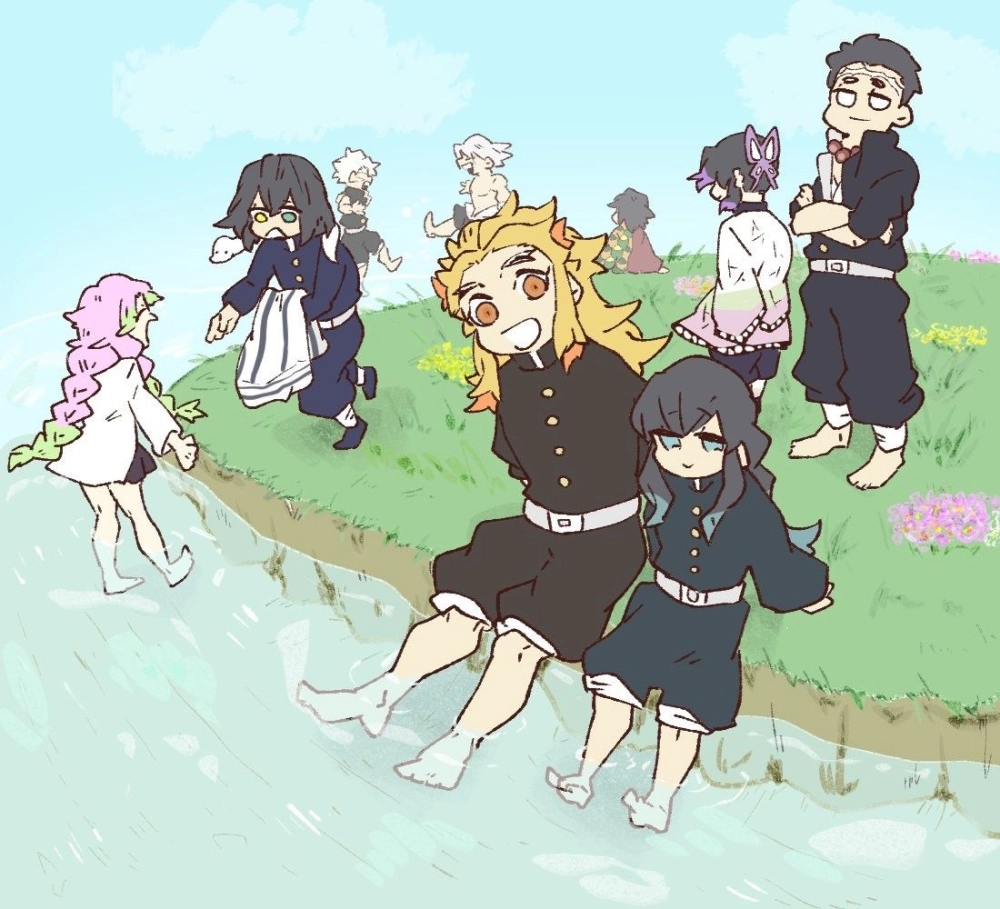 Demon Slayer keychain handy and cute