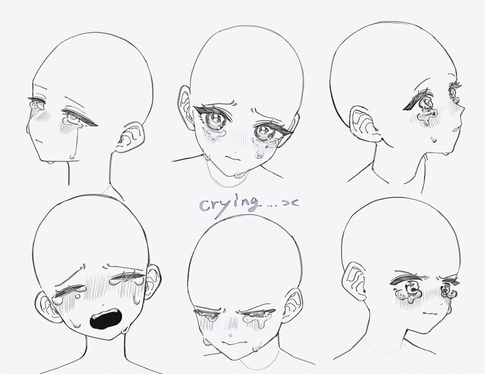 Adorable chibi expressions telling little stories