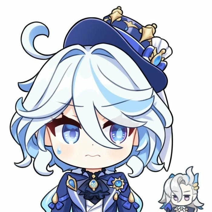 Chibi Furina Genshin Impact feels adorable