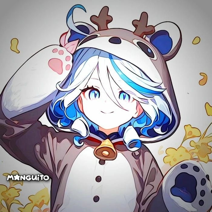 Furina chibi illustration shows sweet artistry