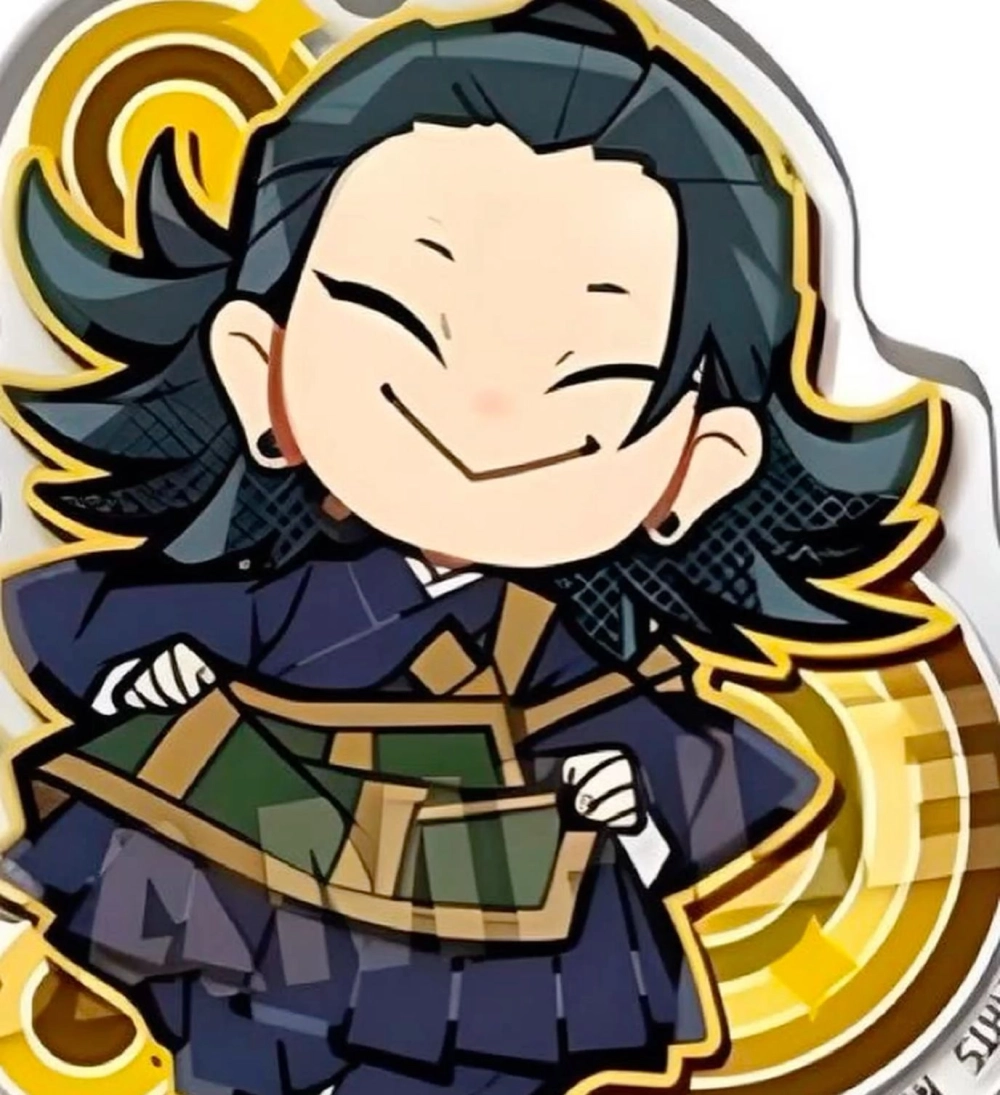 Geto Suguru chibi lively and stylish