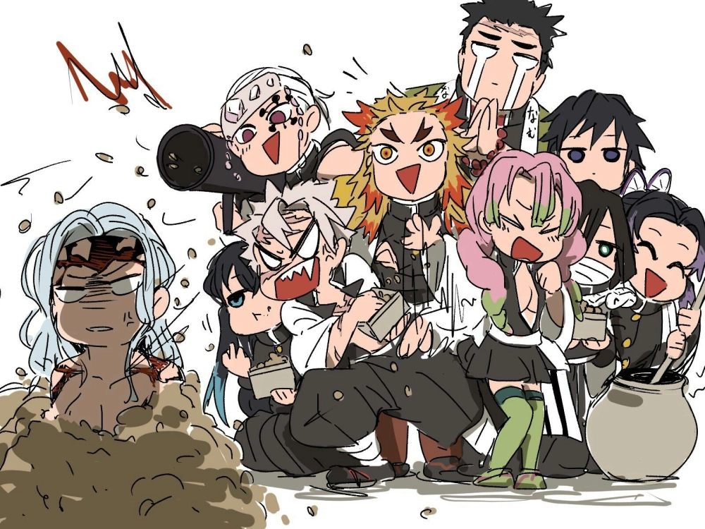 Hashira figures detailed and stylish