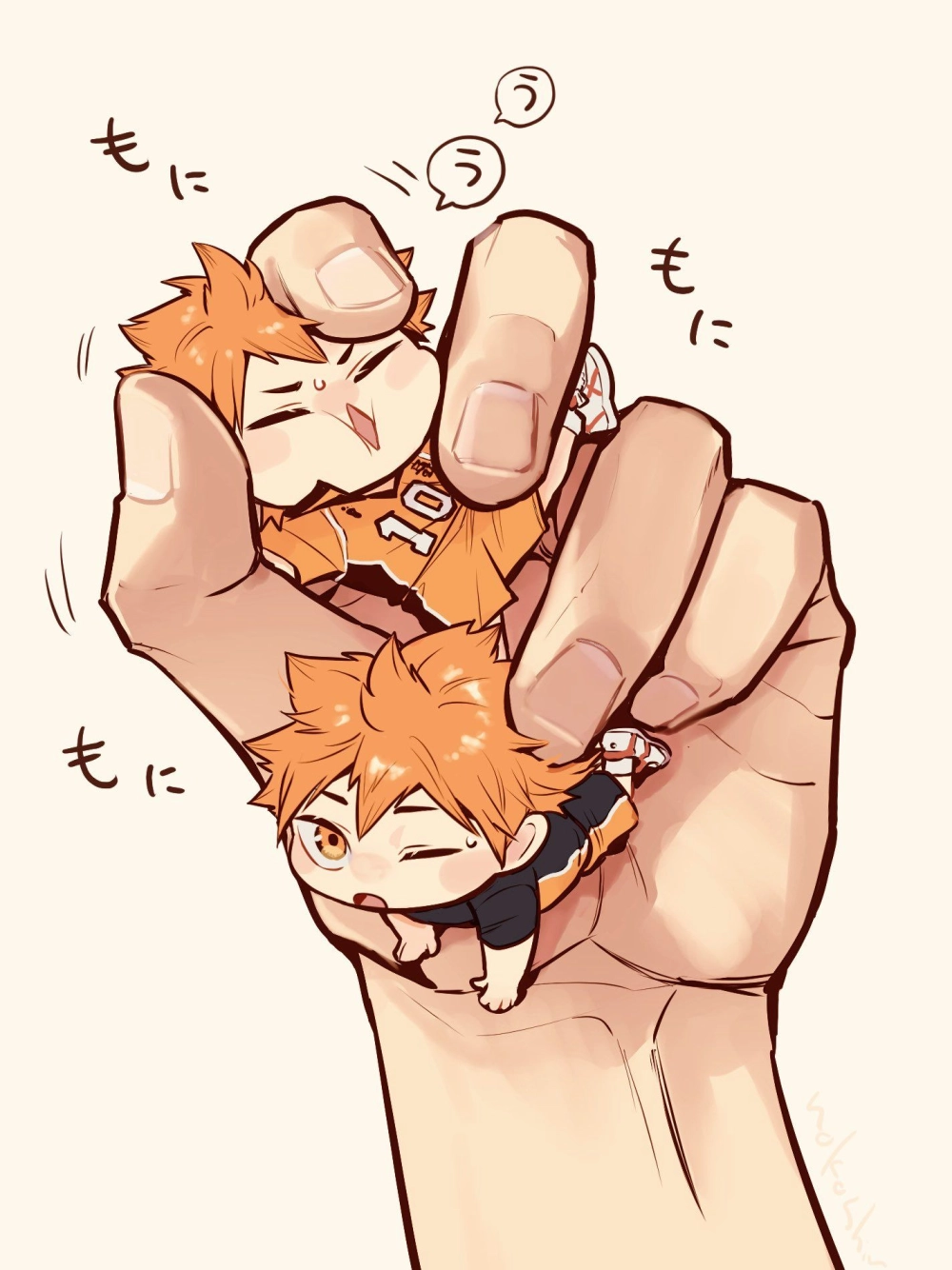 Cute Hinata chibi melting every anime heart