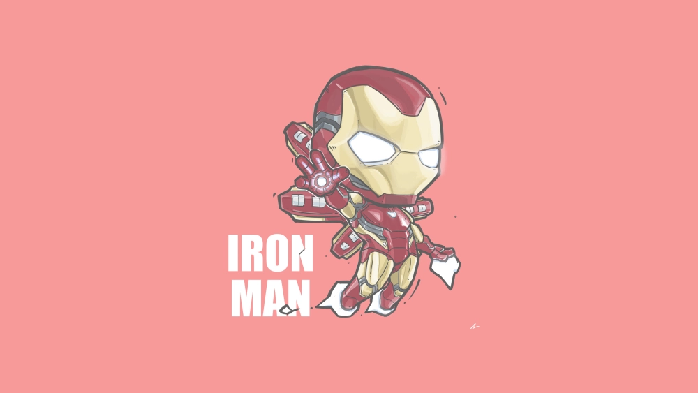 Chibi Iron Man shows tiny armored hero charm