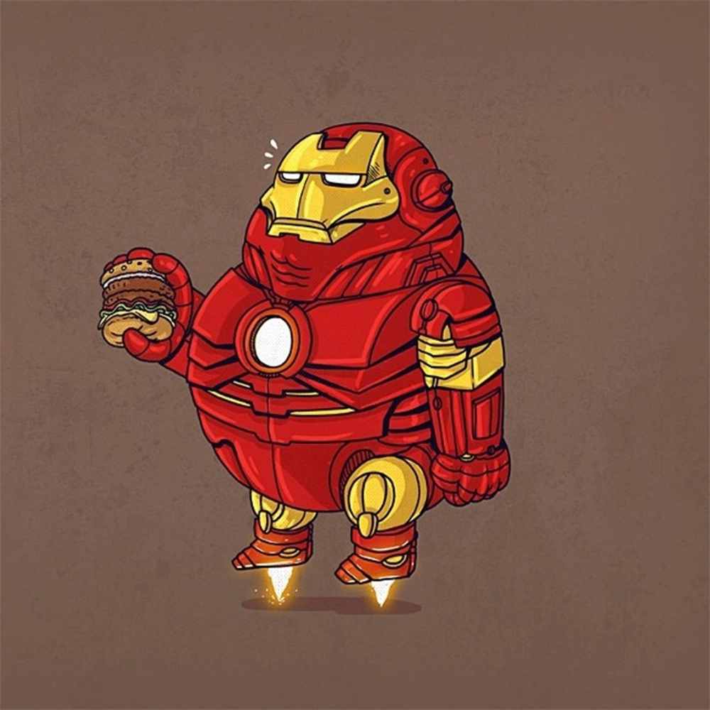 Iron Man chibi feels cute yet powerful