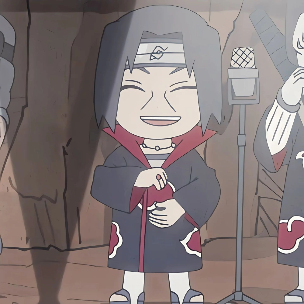 Naruto Itachi chibi sparking nostalgia