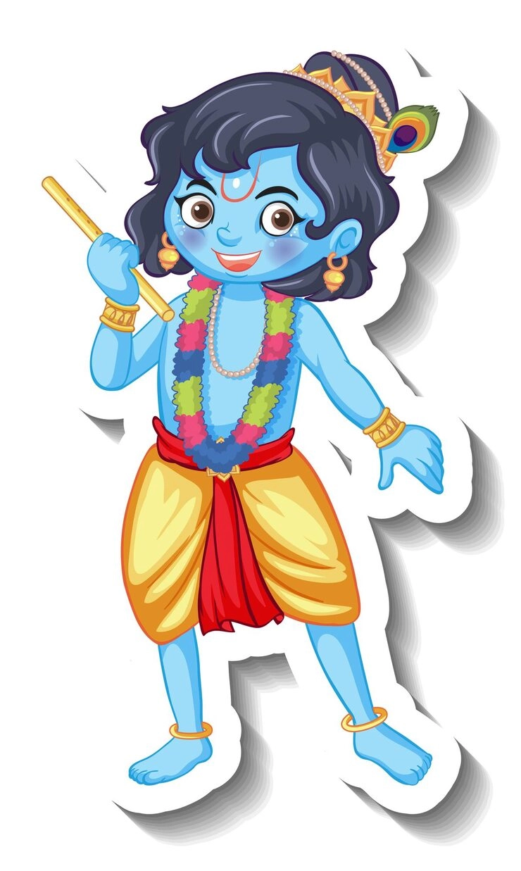 Chibi Krishna wallpaper brightens every screen