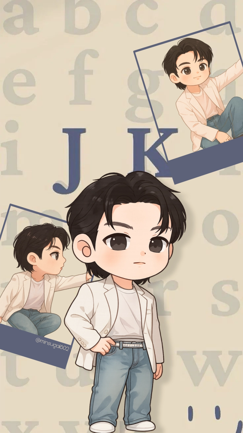 Chibi Jungkook shows tiny Kpop star charm