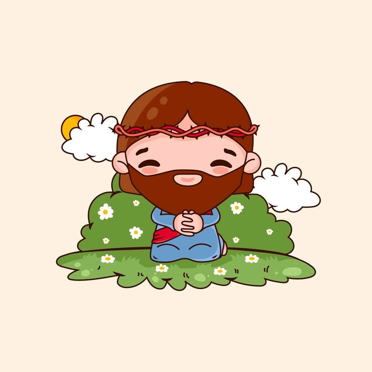 Chibi Jesus Christmas spreads festive tiny joy