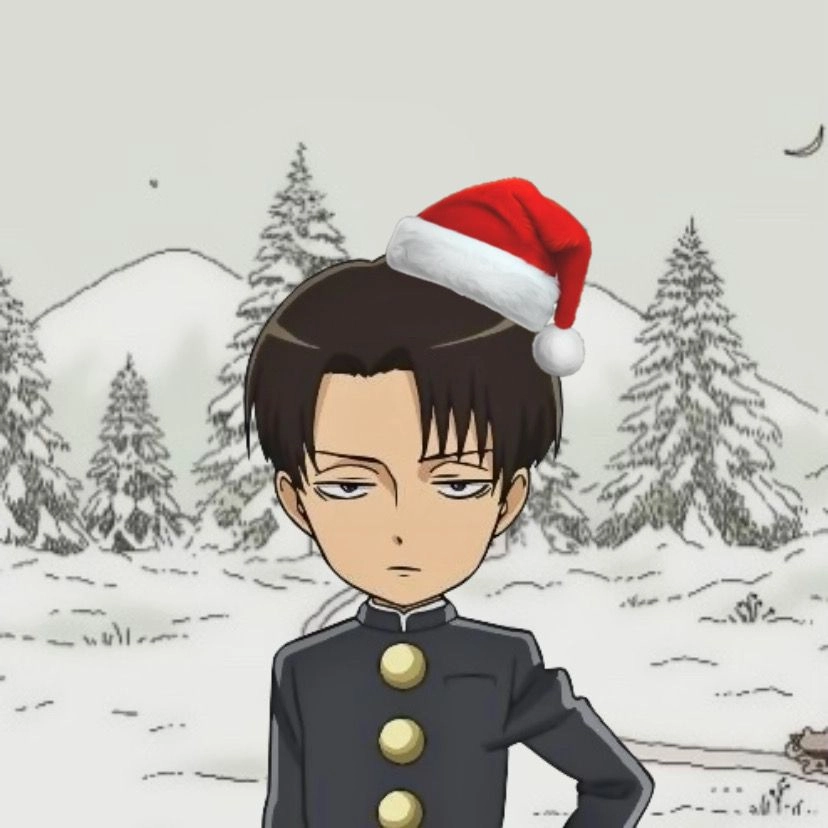 Levi chibi art glowing with creativity