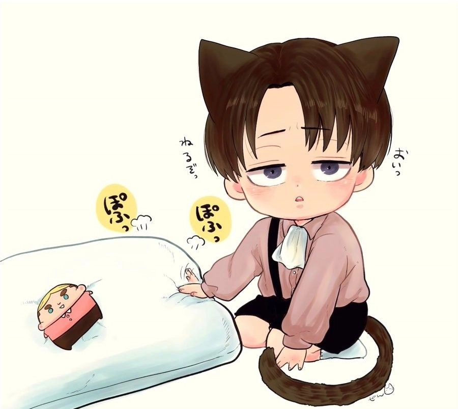 Levi chibi icon stylish and bold