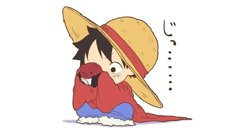 Luffy plush soft and huggable