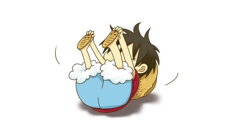 Luffy chibi figure detailed and cool