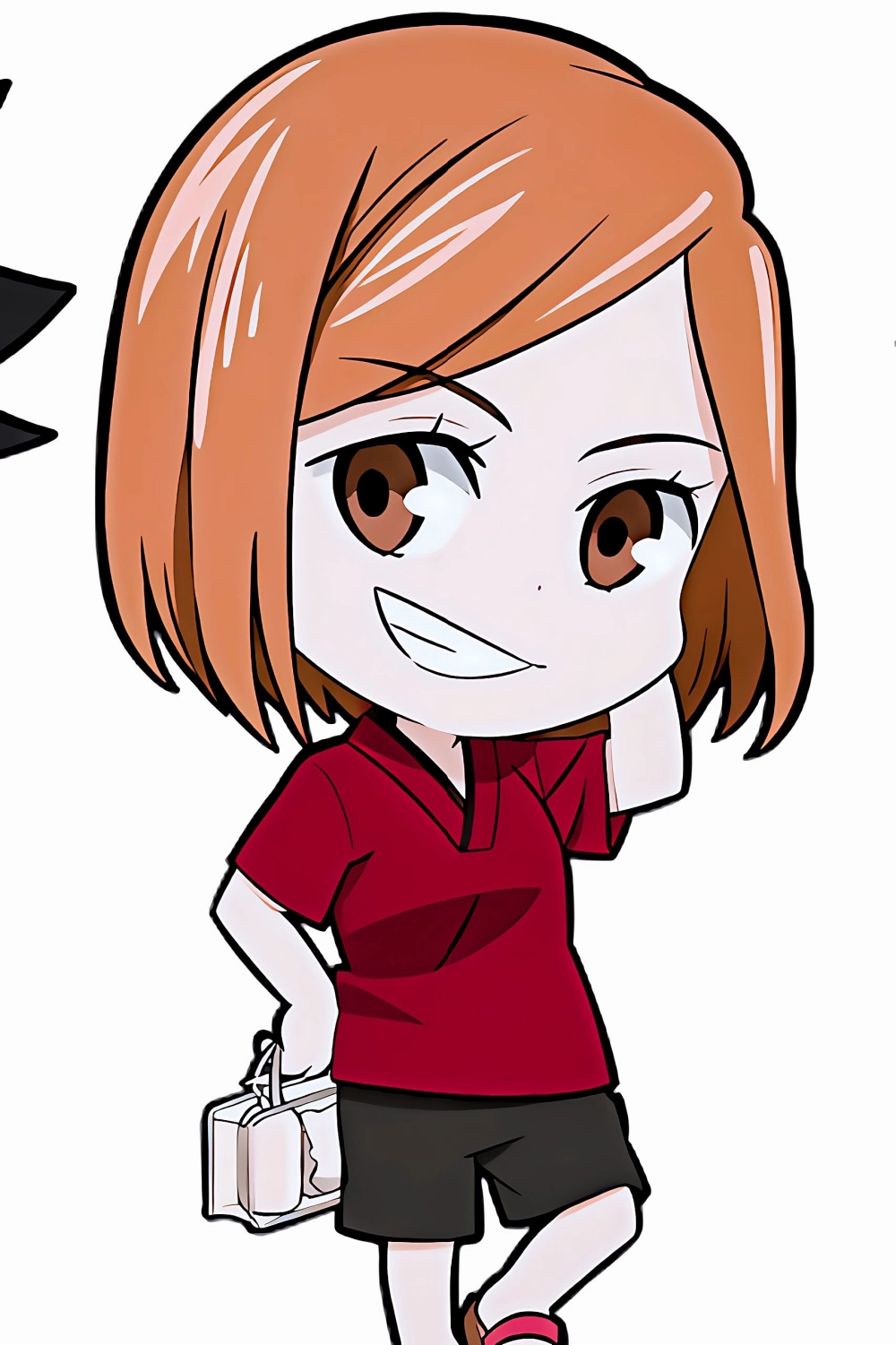 Nobara chibi wallpaper brightens screens