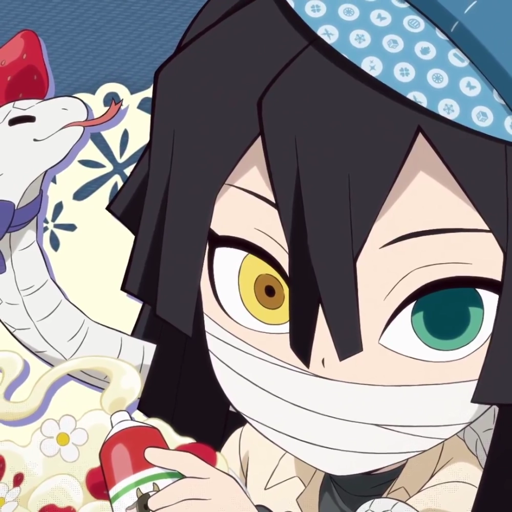 Pure delight with kawaii obanai chibi look