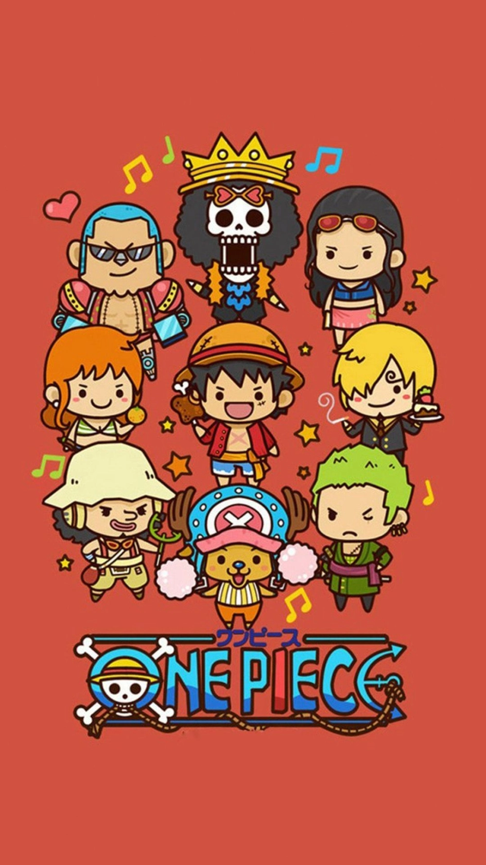 Magical passion lives in One Piece chibi art