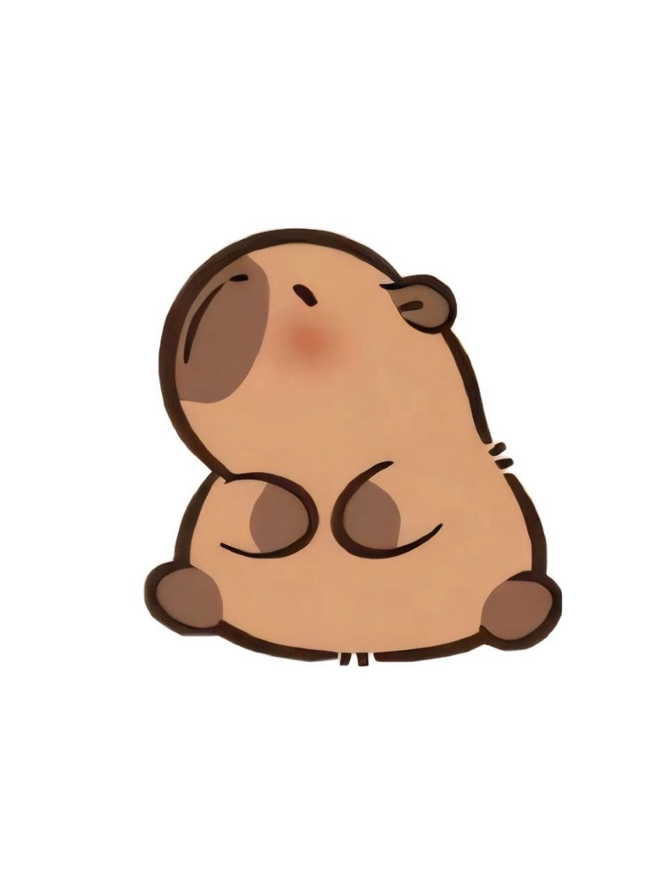 Chibi quokka plush soft charm in tiny embrace