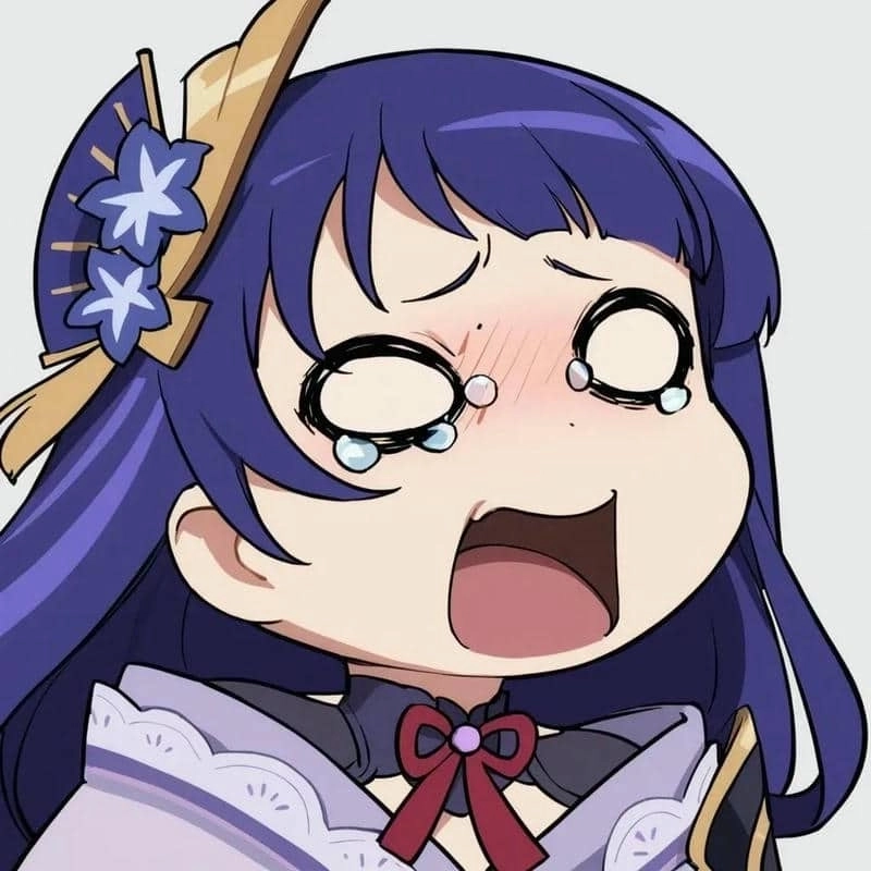 Raiden Shogun chibi fanart spreads vivid energy