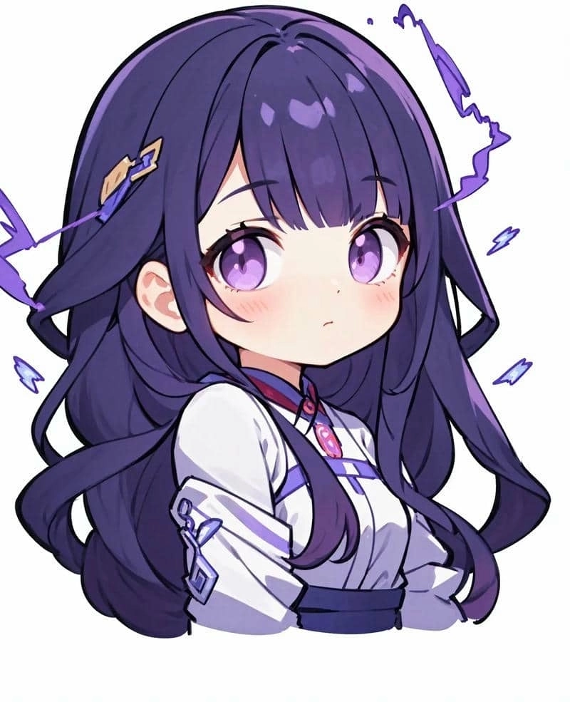 Genshin Raiden Shogun glows with authority