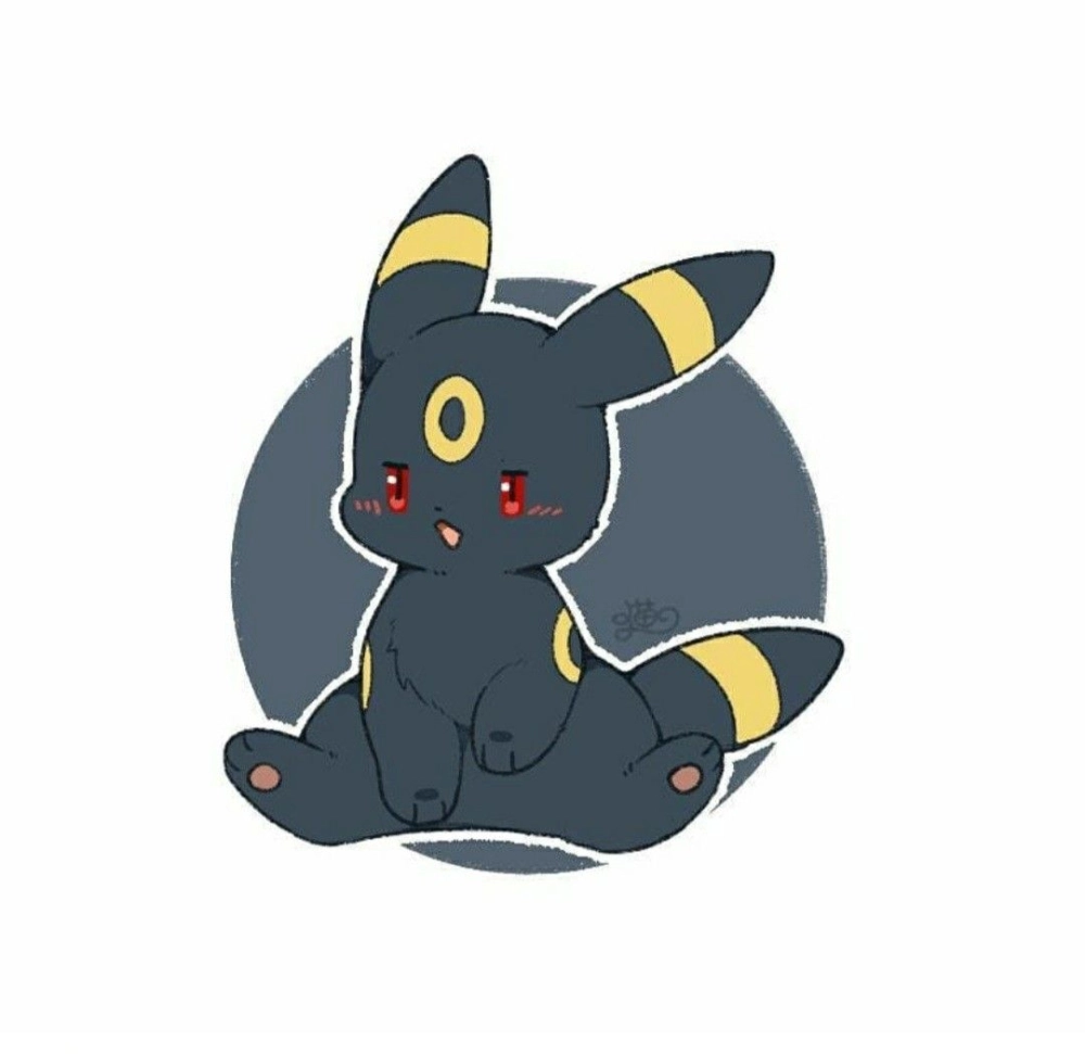Umbreon art capturing mystery in every detail