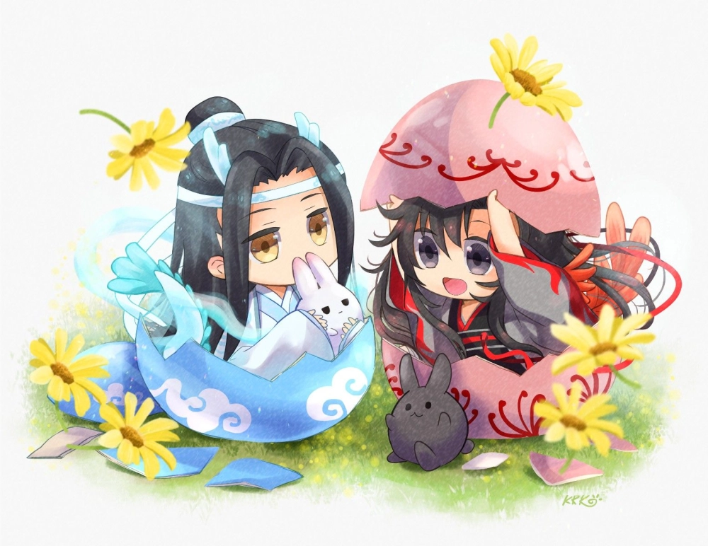 Chibi Wangxian pfp perfect for fans